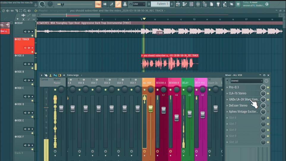 FL Studio 25 Recording Template For Cheap Mics